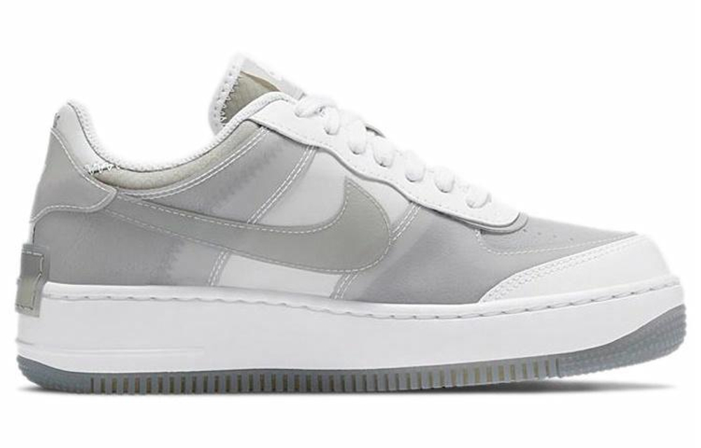 Кроссовки Nike Air Force 1 Shadow Particle Grey (Женская размерная сетка)
