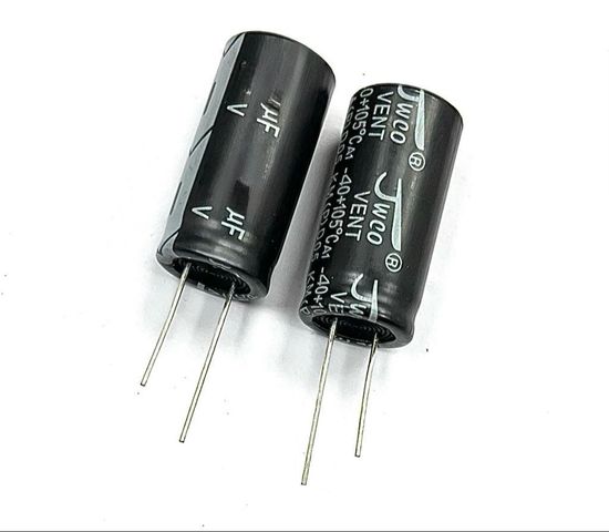 Конденсатор электролитический 2200мкФ 63в 105°С KM / 18х35 JWCO