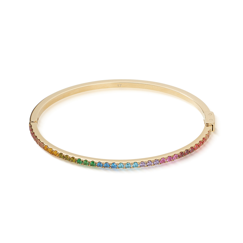 Браслет Coeur de Lion Multicolour Rainbow-Gold 19 0146/32-1535 19