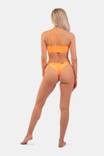 Топ One Shoulder Bandeau Bikini Top (Orange Neon) 449