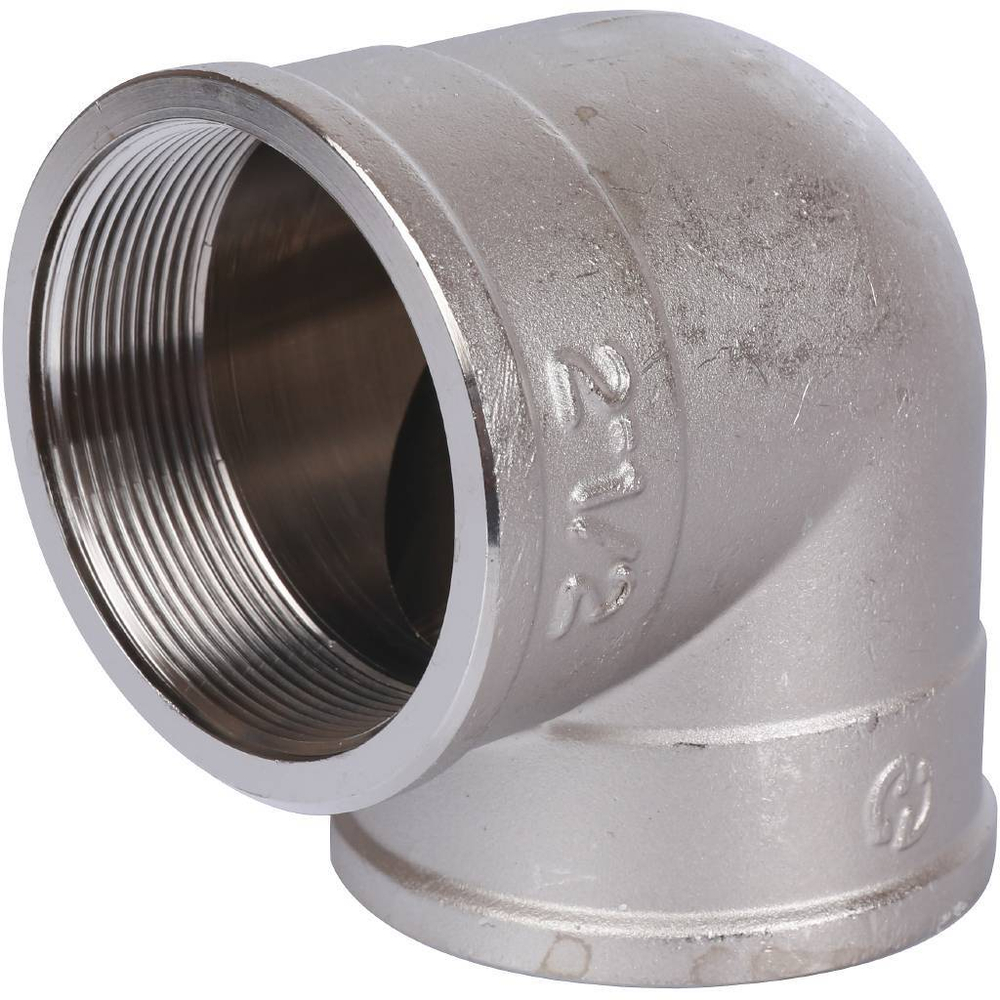 Угольник STOUT никелированный 2 1/2" ВР/ВР