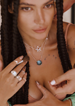 Колье «Персеги» с лабрадоритом