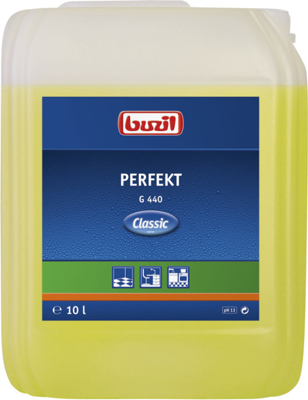 Perfekt, концентрир.сильнодействующее щелочное чист ср-во, Buzil 10 л.