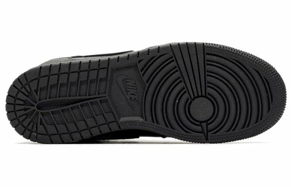 Кроссовки Jordan Air Jordan 1 Mid "Deep Black" (Женская размерная сетка)