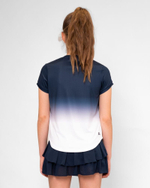 ОДЕЖДА ДЛЯ ТЕННИСА Девочки, Футболка BIDI BADU CREW GRADIANT .