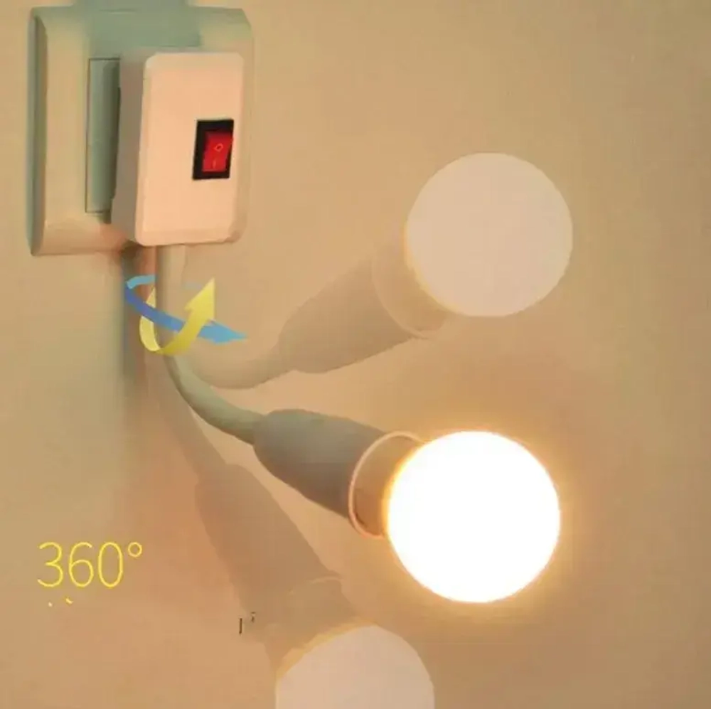 AOCV Патрон для лампы, Цоколь:E27, 12 Вт, 1 шт.