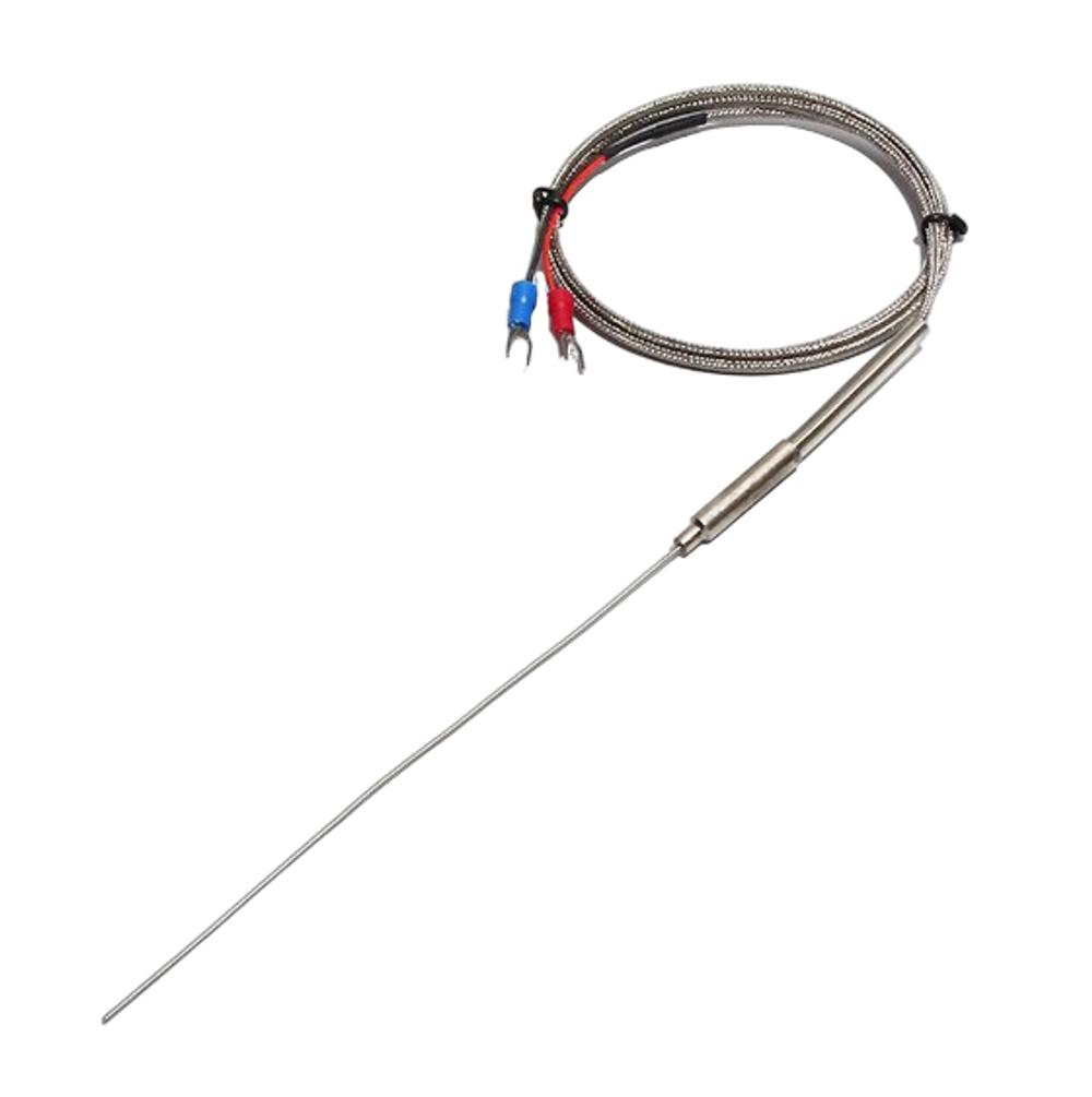 Термопара из нержавеющей стали WRNK-191, тип K, D1мм, L1000mm, 1.5м (0~1100°C)