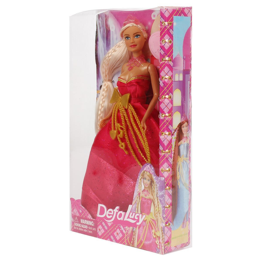 Кукла тип Модель Defa Lucy Красотка. с аксесс., коробка 8195 pink (Defa Lucy)