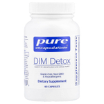 Pure Encapsulations, DIM Detox`` 60 капсул