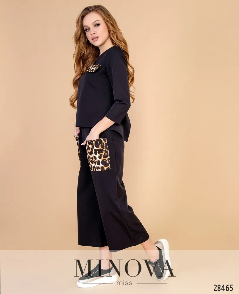 Костюм 1127-черный Minova