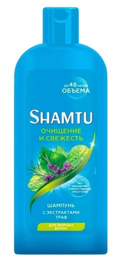 SHAMTU шампунь Очищение и свежесть 300 мл.