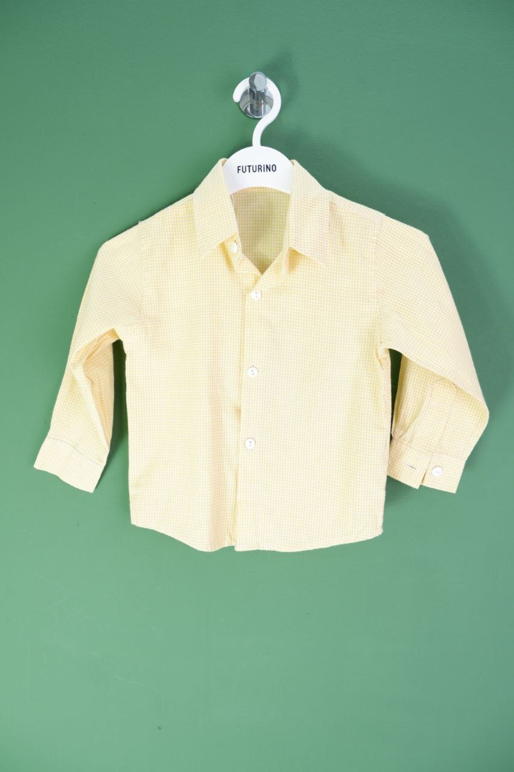 Рубашка веселой расцветки для мальчика 3-4 лет