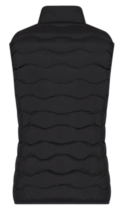 Женская теннисная жилетка EA7 Woman Woven Bomber Jacket - черный