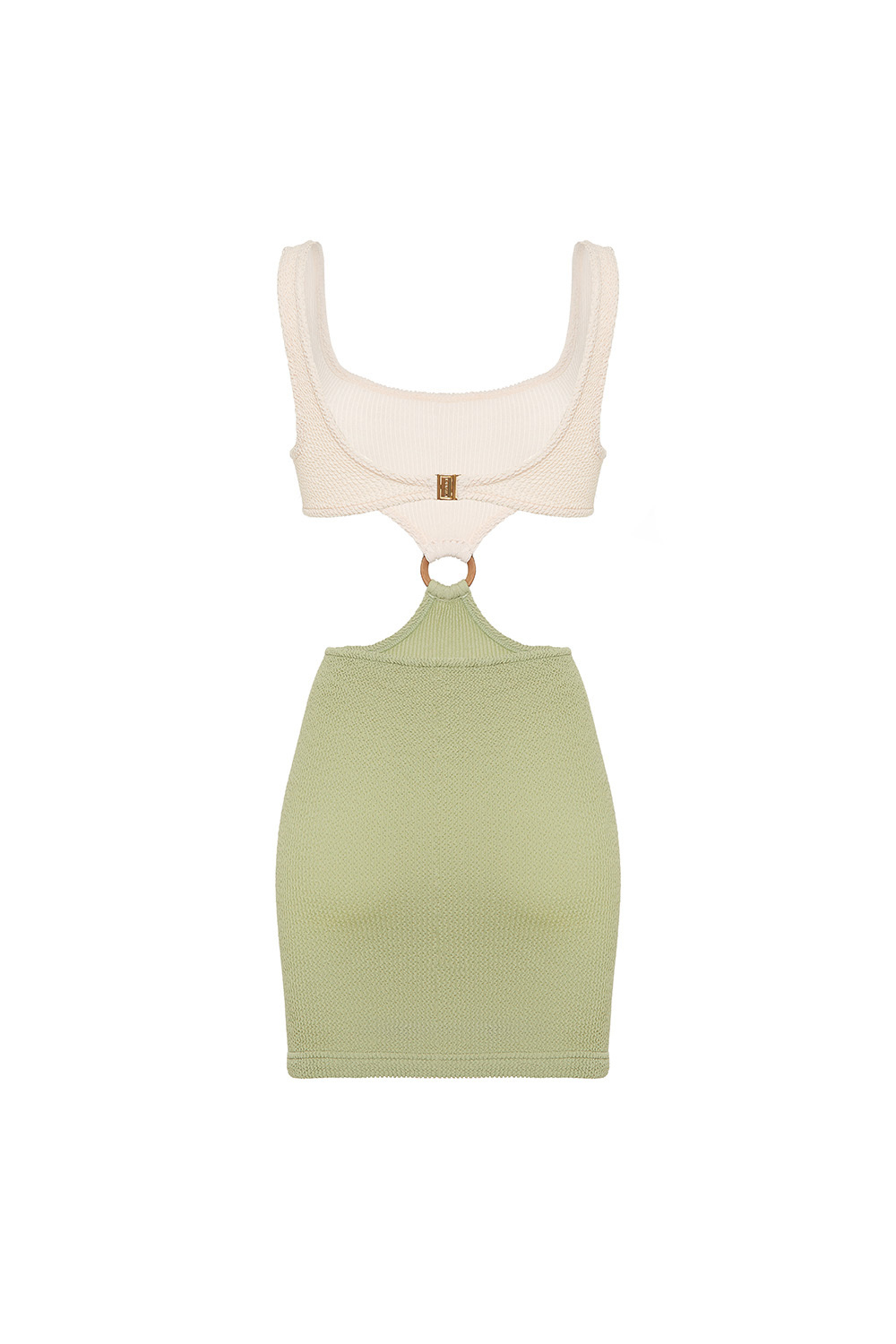 Платье VIVIEN №248 Пломбир-киви