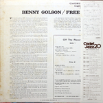 Benny Golson Quartet / Free (LP)