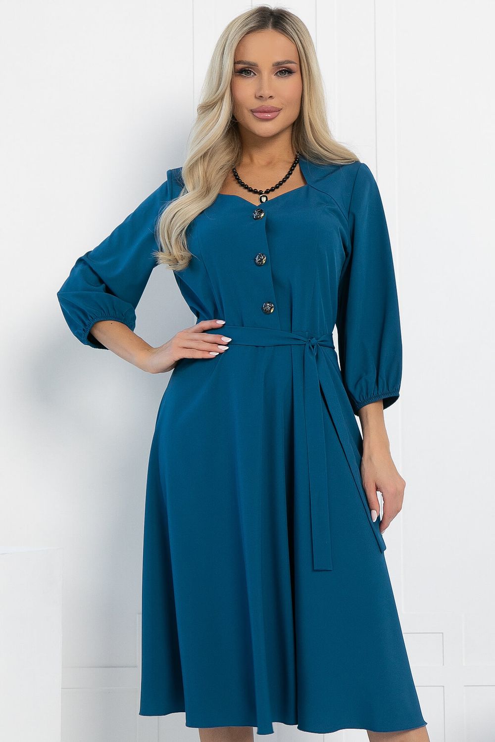 Платье Виктория (морская волна) П13040-3М LT Collection