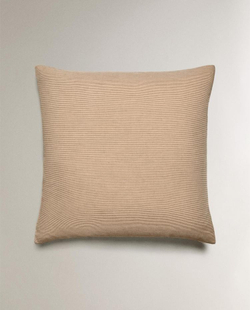 ZARA HOME НАВОЛОЧКА В ПОЛОСКУ, БЕЖЕВЫЙ