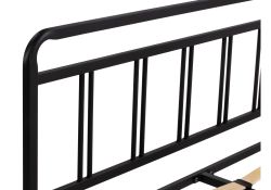 Двуспальная кровать Рейк 160х200 черная