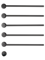 Полотенцесушитель электрический встраиваемый WONZON & WOGHAND HAMBURG, Темный графит (WW-AL315-GM)