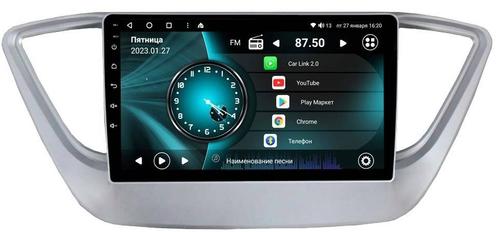 Магнитола для Hyundai Solaris 2 2017-2022, Solaris HS 2024+ - Vaycar VA23-0766 на Android 13, 4G SIM-слот