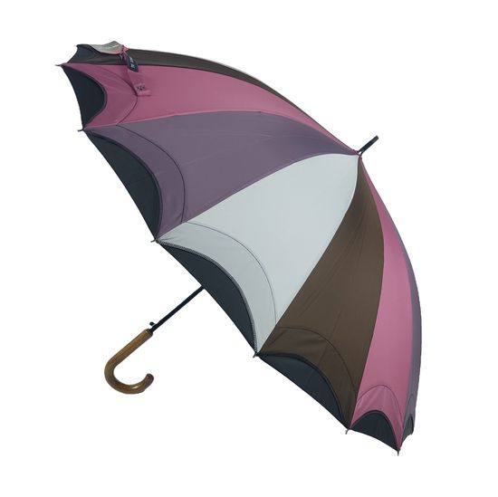 Женский зонт-трость Три Слона Полуавтомат 1110-03