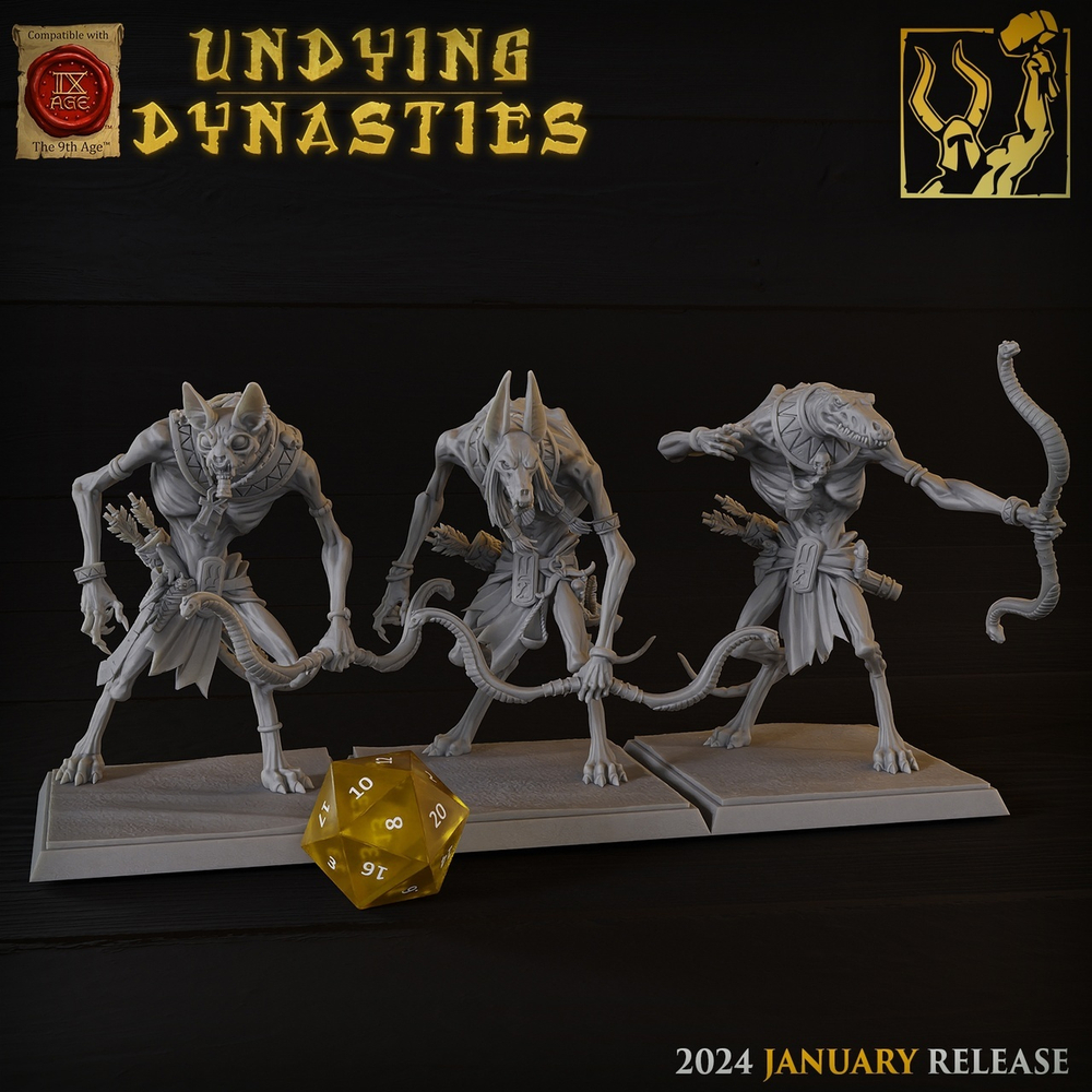 Tomb Kings Ushabti Pack Bows