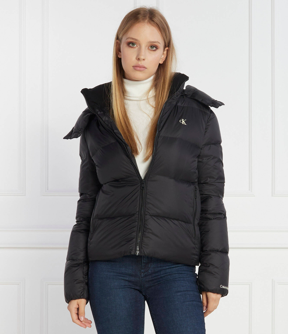Пуховая куртка CALVIN KLEIN JEANS - черный(J20J221646)