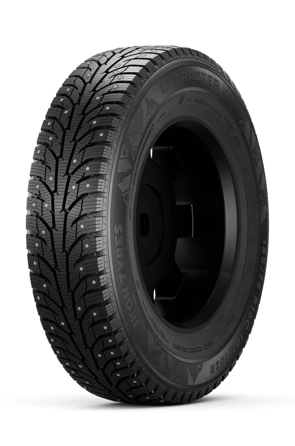 Зимняя шина шипованная Ikon Tyres Character Ice C2 (155/80 R13C 90R)