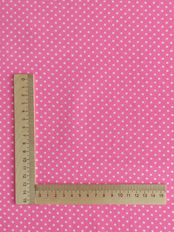 Ткань бязь плательная, рис. "Горох 2 мм", ширина 150 см, арт. 610