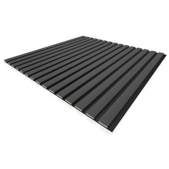 Панель Стеновая Акустическая Comfort (Комфорт), Делюкс, Black Lead (Блэк Лид), 600х600х9 мм