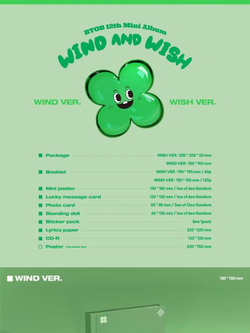 Альбом BTOB - WIND AND WISH 12th Mini Album 2 Version SET