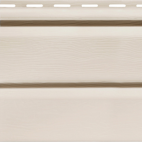 Сайдинг панель слоновая кость коллекция Standart Classic Color 3660х205мм FineBer