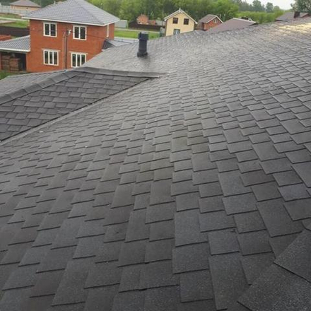 Гибкая черепица Ruflex Dranka Темная ночь 2,8 м2