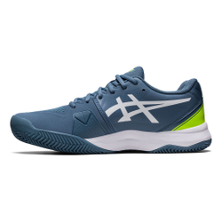 Мужские теннисные кроссовки ASICS Gel-Challenger 13 CLAY Clay Court Shoe Men - Blue, Neon Green