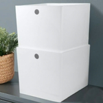 Контейнер VERSA XL, 16 л. с крышкой, цвет белый