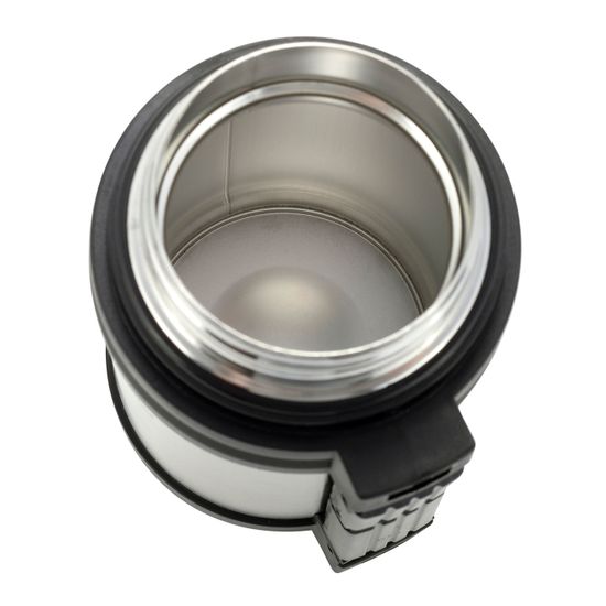 Термос пищевой 600 мл. из нержавеющей стали Ofenbach NB 101308 с ручкой и ремешком