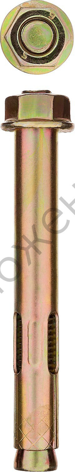 ЗУБР М12 x 75 мм, анкерный болт с гайкой, 30 шт, Профессионал (302342-12-075)