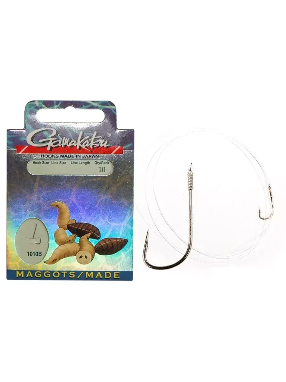 Крючок с поводком для рыбалки Gamakatsu BKS-1010B
