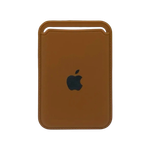 Визитница-картхолдер iPhone Silicone Wallet MagSafe с лого