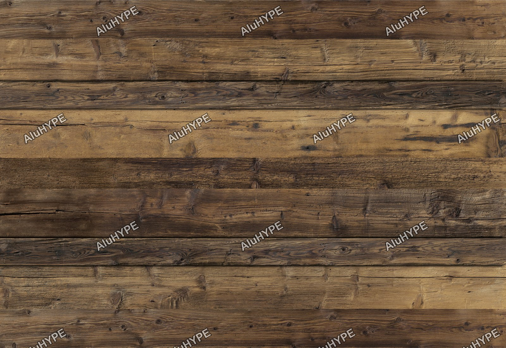 Алюминиевая композитная фасадная панель PlastCover 4/0,4 FR 1500×4000, цвет 293 Сосна Орегон AluHype