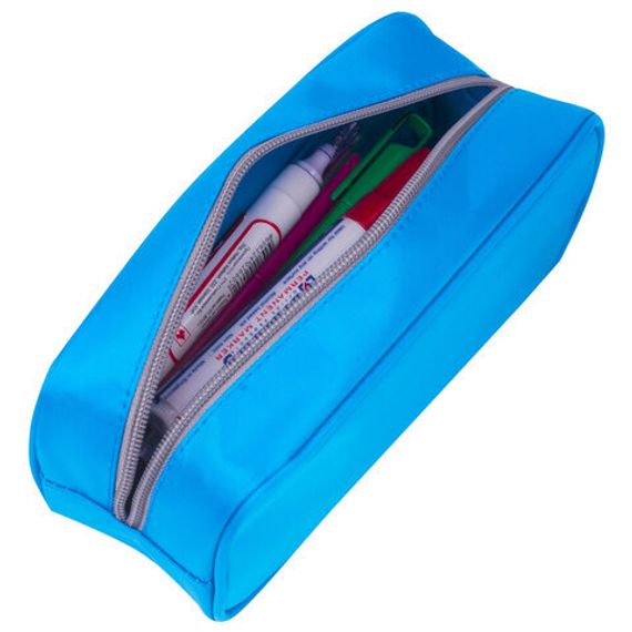 Penal \ Pencil case\ Пенал-косметичка BRAUBERG, полиэстер, 20х8х9 см, 229018