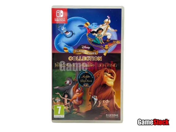 NSW Disney Classic Games: The Jungle Book, Aladdin and The Lion King (Б/У, Английская версия)