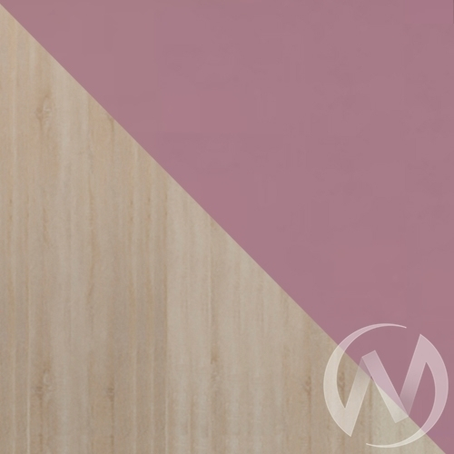 Навесная секция Детская Колибри (дуб сонома/виола)