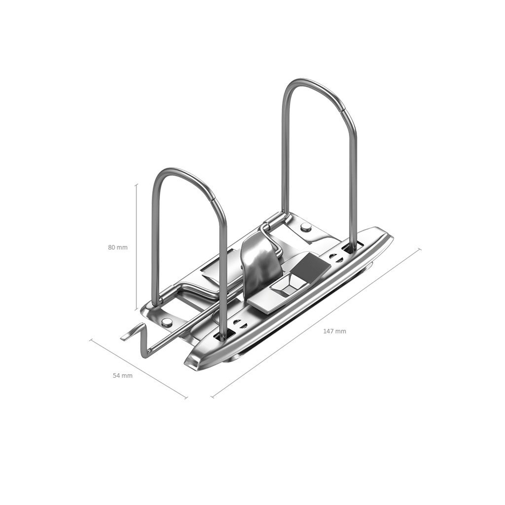 Папка-регистратор с арочным механизмом, Erich Krause "Original" А4, 285x315x70 мм., мраморный зеленый