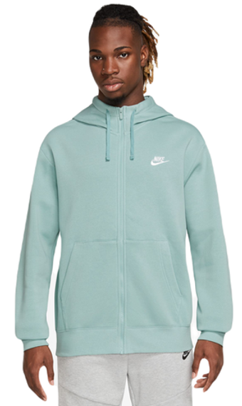 Мужская теннисная кофта Nike Swoosh M Club Hoodie FZ BB - Мятный