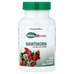 NaturesPlus, Herbal Actives, боярышник, 150 мг, 60 капсул