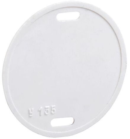 Бирка кабельная маркировочная У-135 55мм (круг) IEK UZMA-BIK-Y135-R