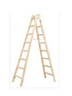 Стремянка-ходуля деревянная 8 (2*8) Line 2,5 метров