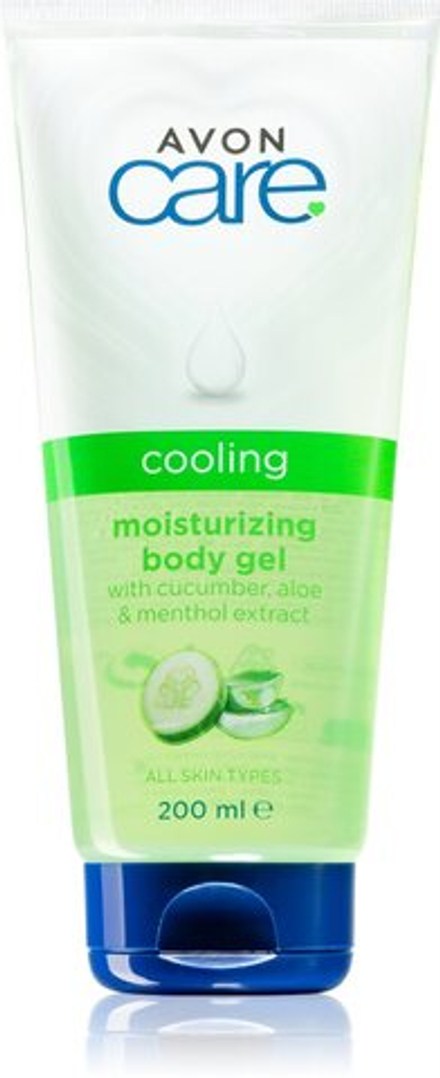 Avon Care Cooling - успокаивающий увлажняющий гель с огурцом и алоэ вера /   200  ml  / GTIN 2800013230269