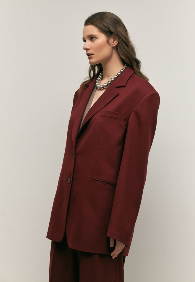 Жакет однобортный